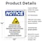 Signmission Safety Culture Sign, 10 in Width, Plastic, Rectangle OS-2PACK-NS-P-1014-V-10201 - alternate 6